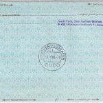 Ägypten - 60 M. Ganzsache/Aerogramme m. Zusatz Kairo 1988 Zuleitungspost
