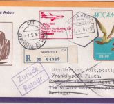 Mocambique - 20 E. Beitritt z. UPU/Weltpostverein Lupo-R-Brief Maputo 1981