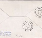Finnland - 100 J. UPU/Weltpostverein LH-Erstflug Zuleitungspost Helsinki 1975