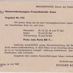 All.Bes. - Braunschweig 1947 6 Pfg. AFS "Borek" Drucksachenkarte n. Legau