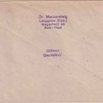 All.Bes. - München 2 "Nachträglich entwertet" Ortsbrief (postlagernd) 27.8.46