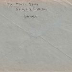 AM-Post - München 2 "Nachträglich entwertet" 2x6 Pfg. Brief v. Icking 9.12.45