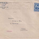 Ägypten - 20 M 10. UPU/Weltpostverein-Kongress Brief n. POLEN Kairo - Biala 1934
