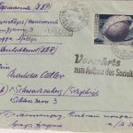UdSSR - 50 Kop. 75 J. UPU/Weltpostverein Brief Leningrad 1952 Propagandastpl. !