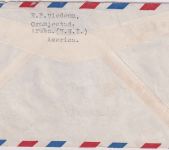Niederl. Antillen - 3x25 C. 75 J. UPU/Weltpostverein Lupo-R-Brief Aruba 15.10.49