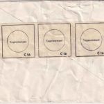 DDR - Cottbus 1980 Brief n. Peitz - "Beschädigt eingegangen..." Verschlusszettel