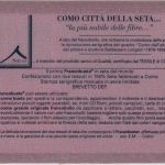 Italien - 5000 L. Ganzsache/Seidenaufkleber Ital. Industrie ESST Como 29.11.2001