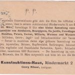 Bayern - 2 Pfg Rauten Ganzsache privater Zudruck "Kunstauktions-Haus" 1902