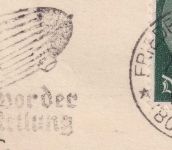 DR - Friedrichshafen 1937 "LZ 130 vor der Fertigstellung" Masch.werbestempel