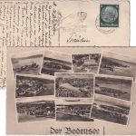 DR - Friedrichshafen 1937 "LZ 130 vor der Fertigstellung" Masch.werbestempel