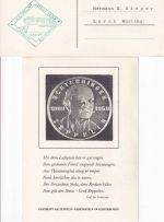 BRD - Echterdingen Zeppelin-Gedenkfeier 1. Landung - 3 Sonderkarten 1958