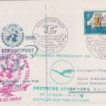 BRD - Freudenstadt 1965 Tag d. Aerophilatelie SST Sonderkarte Zuleitungspost