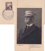 DR - Konstanz 1938 SST Zeppelinpost-Ausstellung sw- Portraitkarte Graf Zeppelin