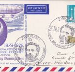DDR - 25 Pfg. Privatganzsache/Luftpostkarte Georg Baumgarten SST Zwickau 1979