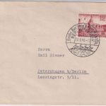 DR - Berlin-Grünau 1940 SST Große Berliner Ruder-Regatta Brief n. Petershagen