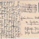 DR - Darmstadt 1938 Erste Großdeutsche Schwimmeisterschaften Masch.werbestempel
