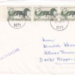 Österreich - 3x2 S. 100 J. Wiener Trabrennverein Drucksache Böheimkirchen 1984