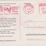 BRD - München 33 9.9.69 10 Pfg. AFS "Münchner Trabrenn- u. Zuchtverein" Karte