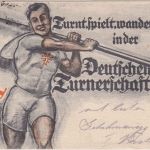 DR - Deutsche Turnerschaft Künstler-Werbekarte gelaufen Konstanz 1923