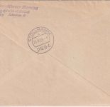 DDR - 20 Pfg. Schach-WM + 50 Pfg. SbPA-R-Zettel Einschreibbrief Berlin 1969
