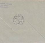DDR - 20 Pfg. Schach-WM + 50 Pfg. SbPA-R-Zettel Einschreibbrief Berlin 1969