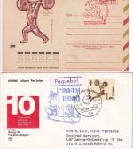 BRD/Europa - Sport Gewichtsheben 6 Belege + 1 Blockausgabe ex 1955/1993
