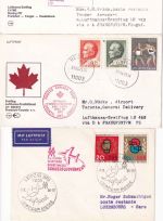 BRD/Europa - Sport Boxen 11 Belege + 1 Blockausgabe (Übersee) ex 1934/2005
