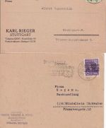 BRD/Europa - Sport Boxen 11 Belege + 1 Blockausgabe (Übersee) ex 1934/2005