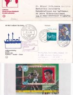 BRD/Europa - Sport Boxen 11 Belege + 1 Blockausgabe (Übersee) ex 1934/2005