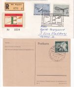 BRD/Berlin - Sport Rudern/Kanu 11 Belege + 2 Blöcke 1943/2008