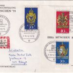 BRD - München IBRA 1973 Schmuckkuvert/Einschreibebrief n. Rheydt