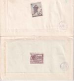 CSSR - Brno 1958 nat. Briefmarkenausstellung 2 Schmuck-FDC/Einschreibebrief
