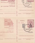 Österreich - Wien '75 4x1,50 S. Schönes Österrreich Ganzsache mit Zudruck + SST