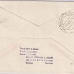 Berlin - 25 Pfg. Tag der Briefmarke FDC/IAPC Sonderluftpost ESST Schöneberg 1955