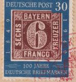 BRD - Frankfurt a/M. SST Tag der Briefmarke 1949 Satz 100 J. dt. Briefmarke PF !