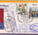 BRD - Feuchtwangen 1981 Tag der Briefmarke Lufthansa-Erstflug FFM/Dakar