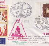 BRD - Illingen (Saar) 1983 Tag der Briefmarke LH-Erstflug Düsseldorf/Kopenhagen