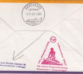 BRD - Monheim Rheinl. 2 1983 Tag der Briefmarke Lufthansa-Erstflug DD/Kopenhagen
