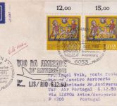 BRD - Obertshausen 1980 Tag der Briefmarke TAP-Sonderflug Zuleitungspost !!