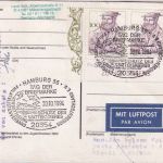 BRD - Hamburg 36 1994 Tag der Briefmarke SST Luftpostkarte n. RUANDA