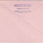 BRD - Vaterstetten 1985 50 Jahre Tag der Briefmarke Masch.werbestempel Zierbrief