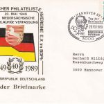 BRD/Berlin - Tag der Briefmarke 1989 7 meist Privatganzsachen (versch.) m. SST