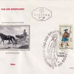 Österreich - Tag der Briefmarke 1966 3 versch Schmuck-FDC (1x R-Brief) ESST Wien