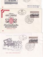 Österreich - Tag der Briefmarke 1963 5 versch. Schmuck-FDC ESST/EST Wien