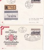 Österreich - Tag der Briefmarke 1963 5 versch. Schmuck-FDC ESST/EST Wien