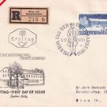 Österreich - Tag der Briefmarke 1957 3 FDC (1x NN-R-Brief !) ESST/EST Wien