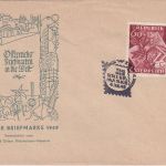 Österreich - Tag der Briefmarke 1949 Schmuck-FDC ESST Wien 4.12.49