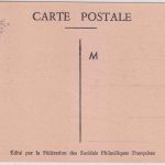 Frankreich - Tag der Briefmarke 1949 Sonderkarte/FDC ESST Colmar 26.3.49