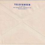 BRD - Konstanz 1963 20 Pfg. AFS "Alles spricht für Telefunken" Ortsbrief