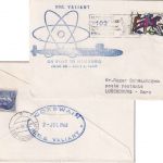 England - HMS Valiant Atom-U-Boot Hamburg-Besuch Brief Portsmouth-Southsea 1968